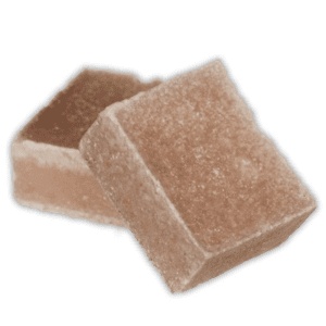 Amberblokje met sandelhoutgeur