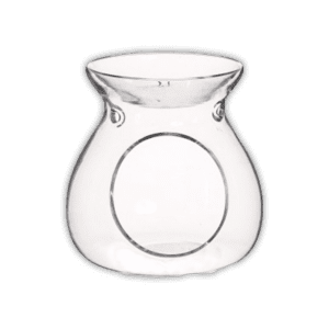 Geurbrander van glas H10xD10 cm