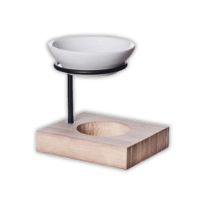 Geurbrander van hout 9,5x8x10 cm