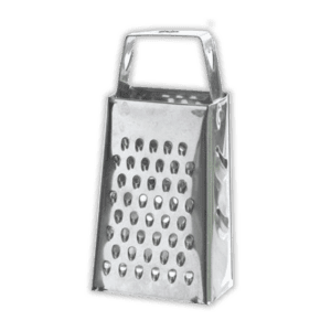 Rasp voor amberblokjes, zilver